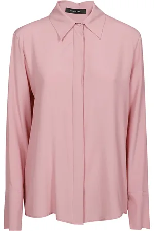 FEDERICA TOSI Shirts, female, , M, Blush Long Sleeve Shirt
