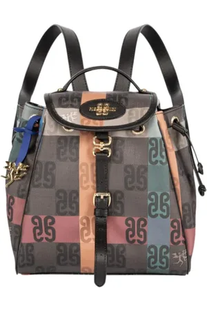 GUIDI Monogram Tartan Backpack for Women