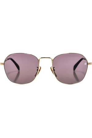 DB EYEWEAR BY DAVID BECKHAM Sunglasses, male, , ONE SIZE, Square Metal Sunglasses
