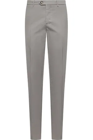 Brunello Cucinelli Suit Trousers, male, , M, Cotton Gabardine Trousers