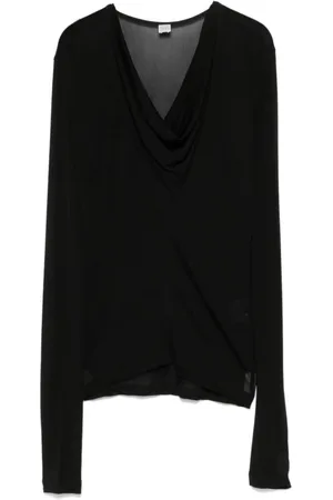 Totême Blouses, female, , S, V-Neck Draped Top