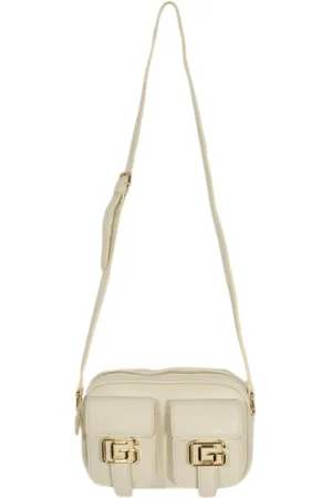 GAËLLE Cross Body Bags, female, , ONE SIZE, Ivory Camera Bag Cargo in Eco-leather
