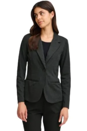 FRANSA Blazers, female, , 2XL, Grey Blazer Jacket
