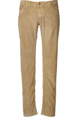 Hand Picked Slim-fit Jeans, male, , W34, Orvieto Jeans in Zand Color