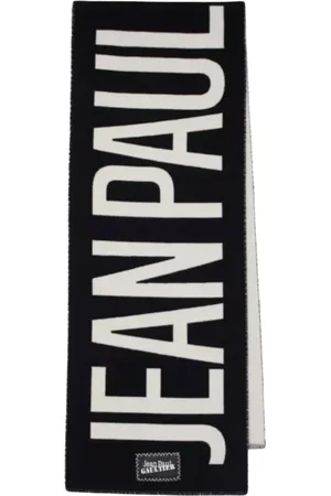 Jean Paul Gaultier Winter Scarves, female, , ONE SIZE, and white oversized scarf