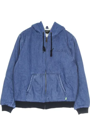 Huf Indigo Hooded Zip Jacket