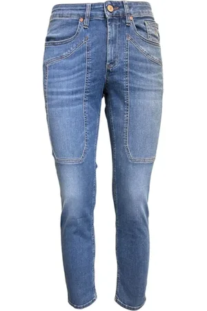 Jeckerson Skinny Jeans with Patches and Logo