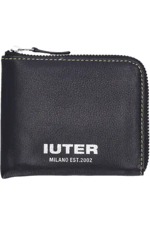 IUTER Wallets & Cardholders, unisex, , ONE SIZE, Smooth Leather Zip Wallet