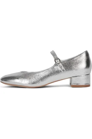 Jeffrey Campbell Pumps, female, , 8 UK, Silver Flat Shoes