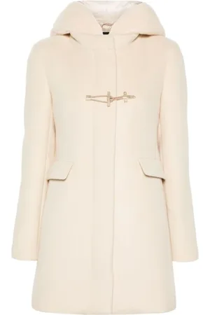 FAY Single-Breasted Coats, female, , M, Wool-Cashmere Blend Padded Jacket