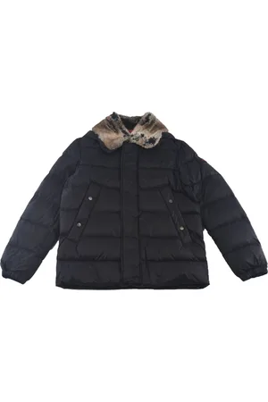 Peuterey Winterjackets, unisex, , 16 Y, Padded Nylon Jacket with Faux Fur