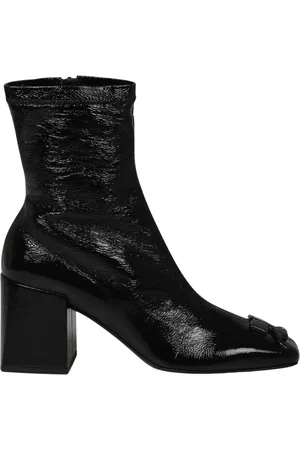 Courrèges Heeled Boots, female, , 3 UK, Heritage Vinyl Ankle Boots