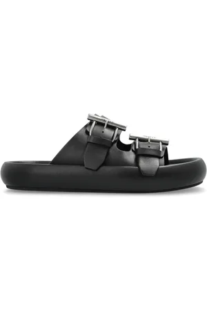 Alexander McQueen Slides with logo