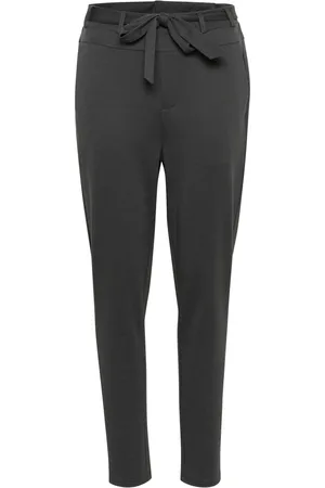 Kaffe Slim-fit Trousers, female, , S, Slim-leg Belted Trousers