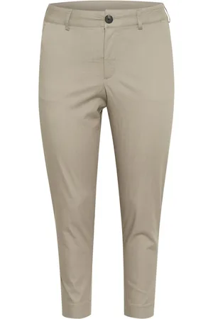 Kaffe Chinos, female, , 2XL, Elephant Skin Chino Trousers