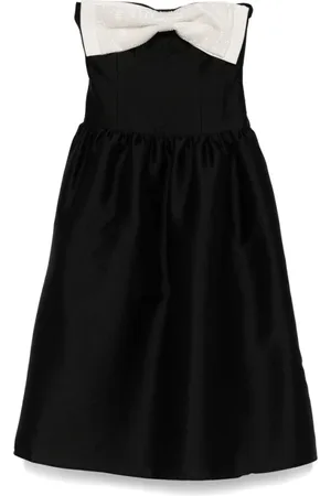 Self-Portrait Strapless Dress with Pockets