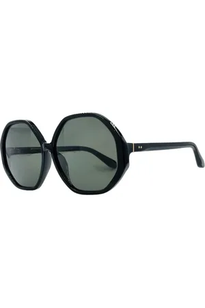 Linda Farrow Sunglasses, female, , ONE SIZE, Hexagonal Sunglasses - Timeless Elegance