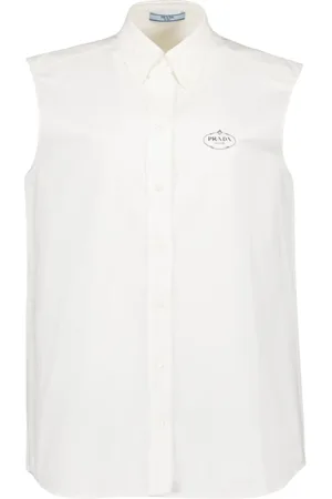 Prada Shirts, female, , 2XS, Sleeveless Classic Shirt