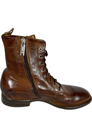 Lemargo Lace-up Boots, male, , 11 UK, Ranch Style Leather Boots