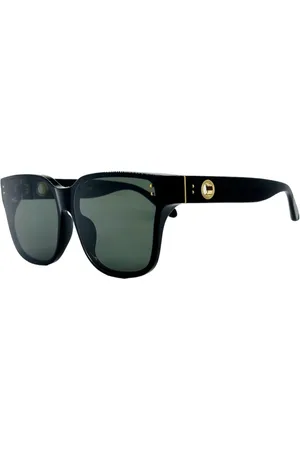 Linda Farrow Bold Square Sunglasses /Grey