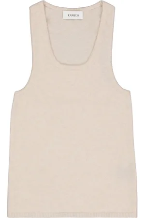 LANEUS Sleeveless Tops, female, , XS, Tank Top Crewneck