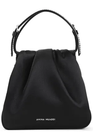 Amina Muaddi Handbags, female, , ONE SIZE, Shoulder Bag with Crystals