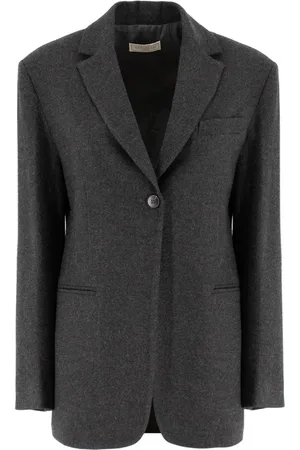 ANTONELLI Blazers, female, , L, Elegant Tailored Melange Jacket