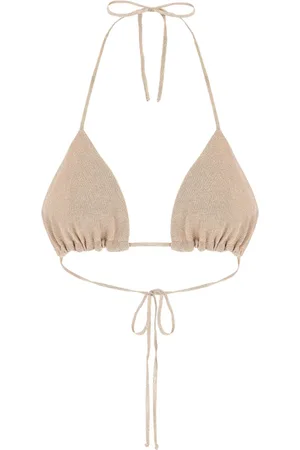 LANEUS Bikinis, female, , XS, Top Triangolo In Lurex