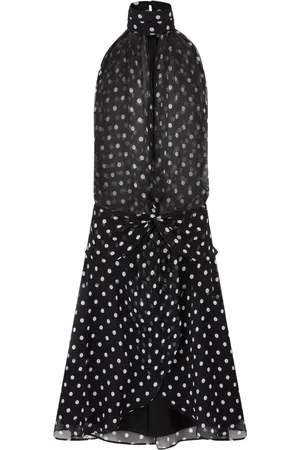 Nina Ricci Midi Dresses, female, , 2XL, Halter Dress with Bow