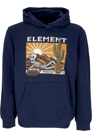 Element Hoodies, male, , XS, Navy Hoodie with Kangaroo Pocket