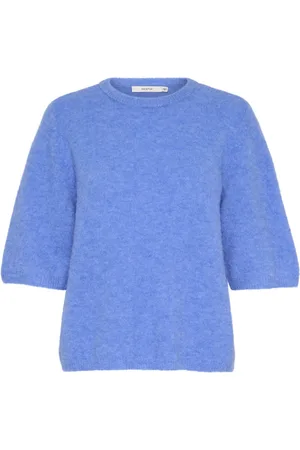 Gestuz Round-neck Knitwear, female, , XS, Jumper with Short Sleeve