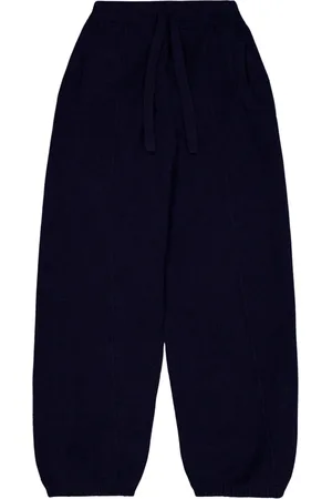 LANEUS Cashmere and Silk Jumpsuit Style Trousers