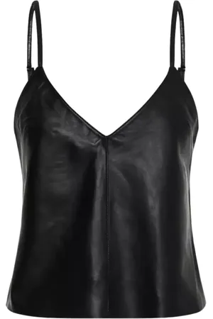 ONE TEASPOON Leather Tank Top