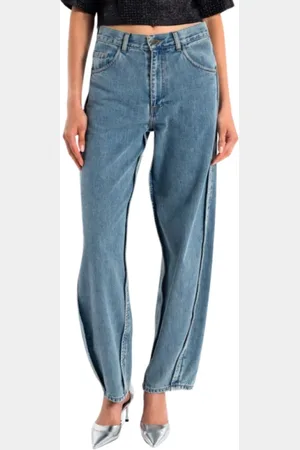 MARGAUX LONNBERG Loose-fit Jeans, female, , W26, Wide Leg Jeans with Vertical Seam Detail