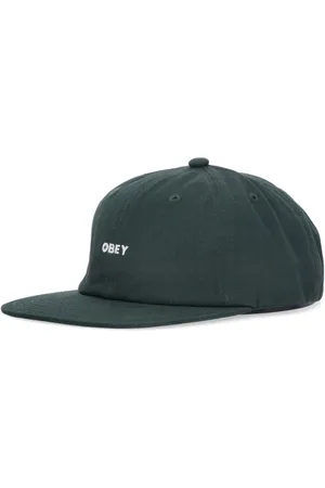 Obey Flat Visor Cap Bold Twill Strapback