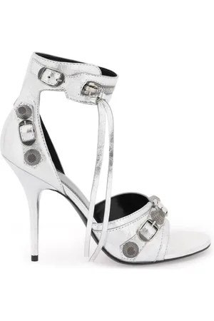 Balenciaga Arena Leather Cagole Sandals