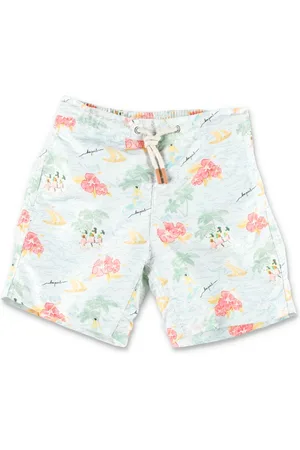 BONPOINT Swimming Trunks, female, , 6 Y, Ariel Drawstring Swim Shorts