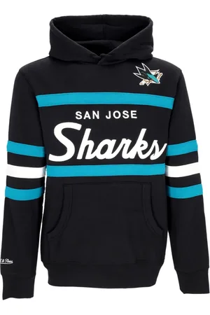 Mitchell & Ness Hoodies, male, , XL, NHL Head Coach Hoodie San Jose Sharks