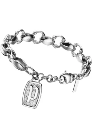 Police Mens Stainless Steel Silver Bracelet Klondlike Pj.20907Bss/01