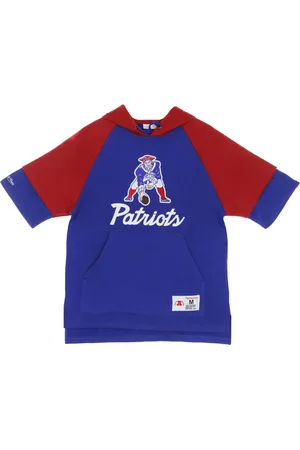 Mitchell & Ness Hoodies, male, , L, NFL Short Sleeve Hoodie Royal