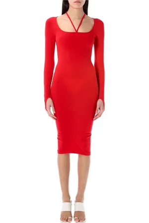 ANDREA ADAMO Midi Dresses, female, , L/XL, Sculpting Jersey Midi Dress