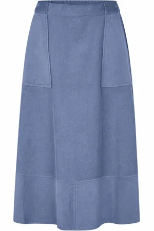 Masai Midi Skirts, female, , S, Stylish Velvet Skirt