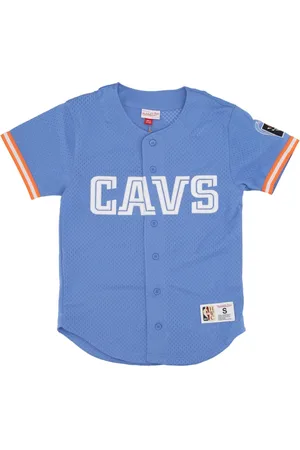 Mitchell & Ness Cleveland Cavaliers NBA Mesh Button Front Shirt