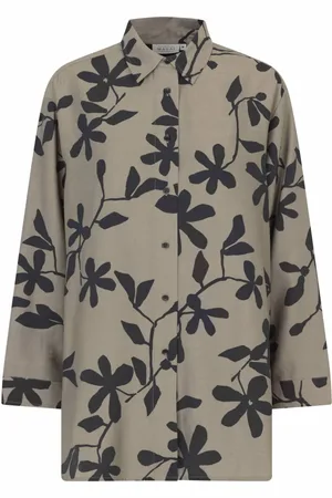 Masai Printed Shirt Maidette Vetiver