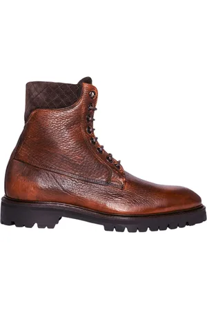ALEXANDER Black Ankle Boots for Men