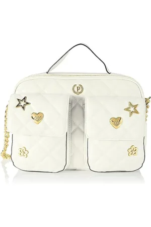 Pollini Handbags, female, , ONE SIZE, Crossbody Bag with Golden Metal Details