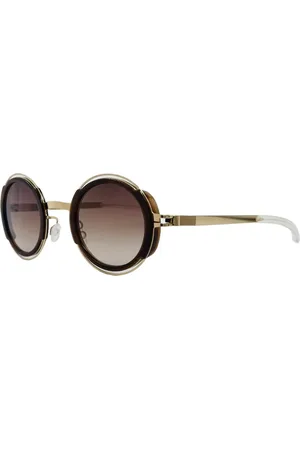 MYKITA Sunglasses, unisex, , ONE SIZE, Decades Retro Sunglasses Brown Gradient