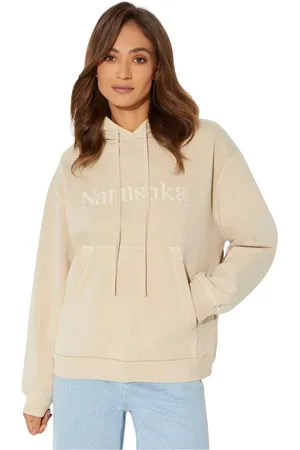Nanushka Hoodie with Embroidered Logo