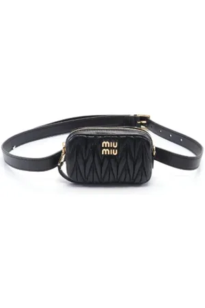 Miu Miu Pre-owned Belt Bags, female, , ONE SIZE, Pre-owned Leather crossbody-bags