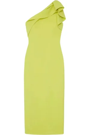 Roland Mouret Asymmetric Neckline Dress